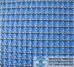 Low carbon steel crimped wire netting