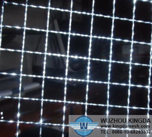 Galvanized crimped wire netting