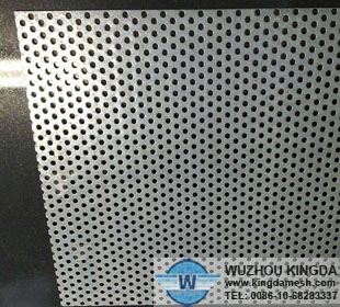 Aluminum punched mesh
