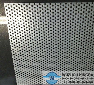 Aluminum punched mesh