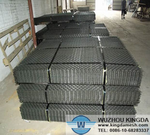 Mine sieving mesh