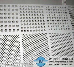 PVC perforated metal mesh