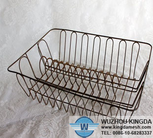 Vintage metal dish racks