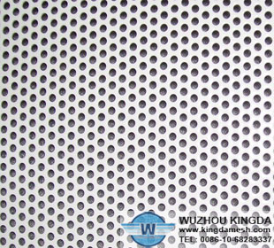 Metal micro perforated panels