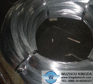 Galvanized wire rod