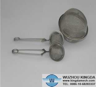 Tea strainer tube