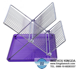 Foldable dish rack