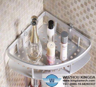 Wire bathroom racks