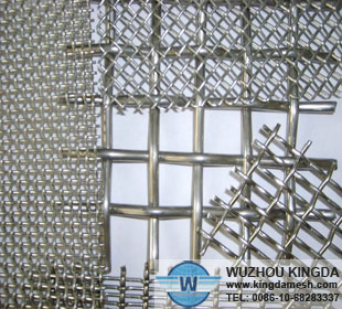 Stainless crimped wire mesh