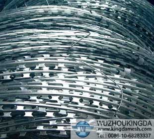 cross type galvanized razor barbed wire