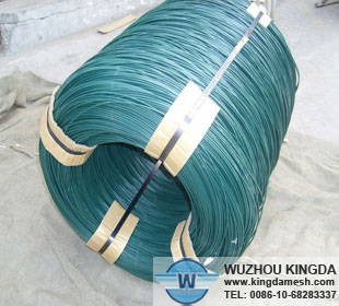 PVC coated iron wire