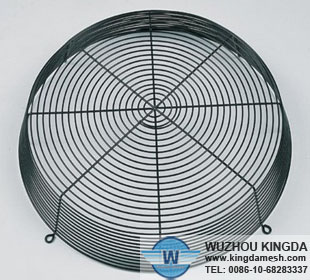 Metal mesh fan guard