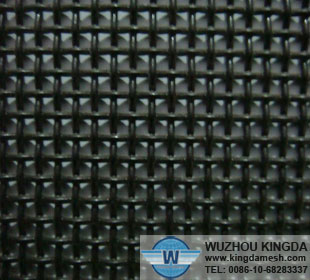 Stainless security window screen