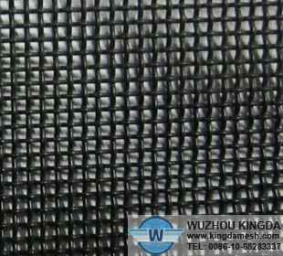 Security stainless steel window screen