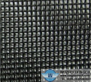 Stainless steel safe window screen