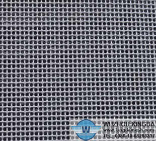 Safe stainless steel window screen