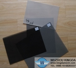 Window security stainless mesh screen