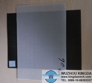 Stainless bulletproof window screen