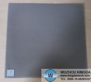 Bulletproof window screen mesh