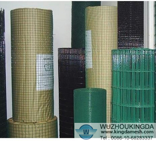 Black PVC Coated Heavy Welded Mesh