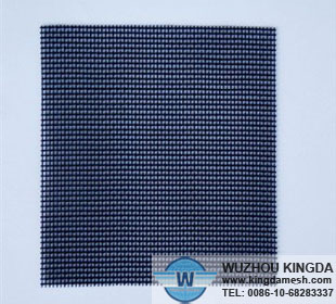 Stainless steel security window screening