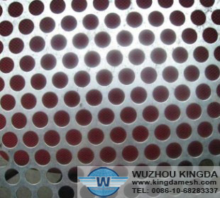Round hole perforated mesh sheets