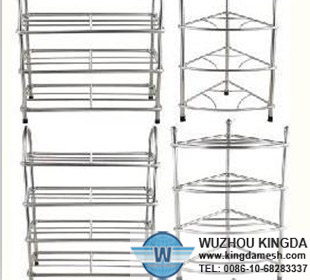 layers stainless steel shoes rack