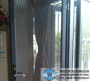 Stainless door bulletproof screen