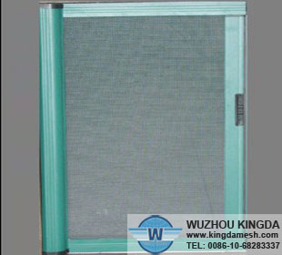 Stainless anti-theft security window screen