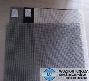 Stainless steel security window screen mesh