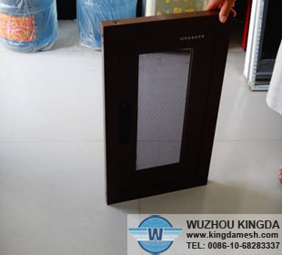 Bulletproof security window screen