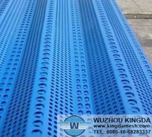 Anti-wind & dust perforated sheet mesh