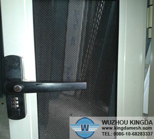 Stainless door and window security screen