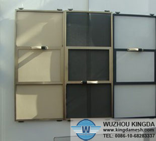 Stainless coating security door screen