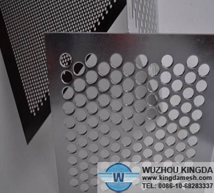 Round hole perforated metal mesh