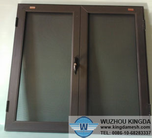 Stainless bulletproof window screens