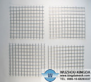 Steel welded wire mesh panel