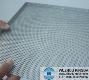 Micro hole etching mesh