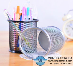 Mesh pencil pots