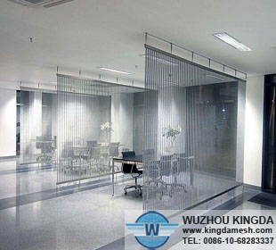 Metal Mesh Room Divider