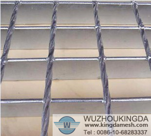 Ribbed steel bar welded mesh