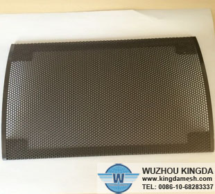 Perforated speaker grill