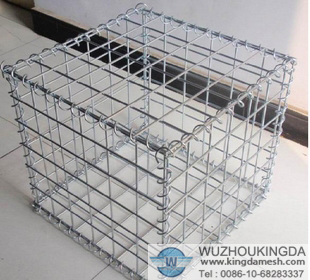 Welded mesh gabion