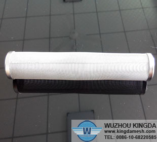 Wire mesh filter cylinder