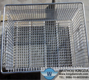 Large wire baskets for storage