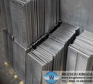 High temperature steel mesh for BBQ