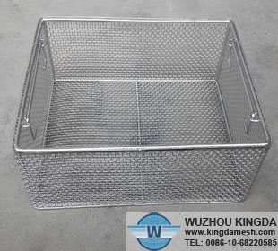 Metal wire baskets