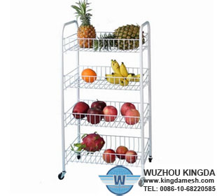 PVC coated kitchen rack