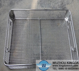 Mesh wire basket