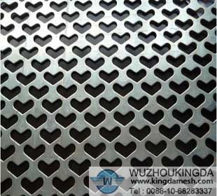Stainless steel perforated sheet